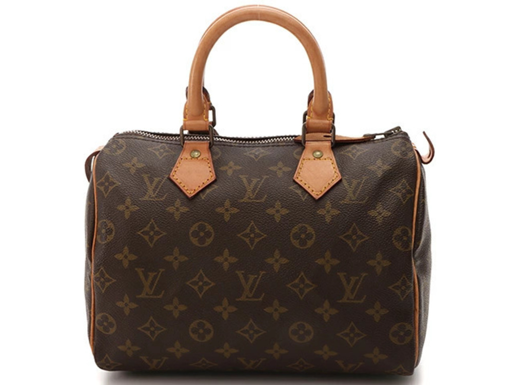 LOUIS VUITTON bag handbag Speedy Monogram Leather Brown